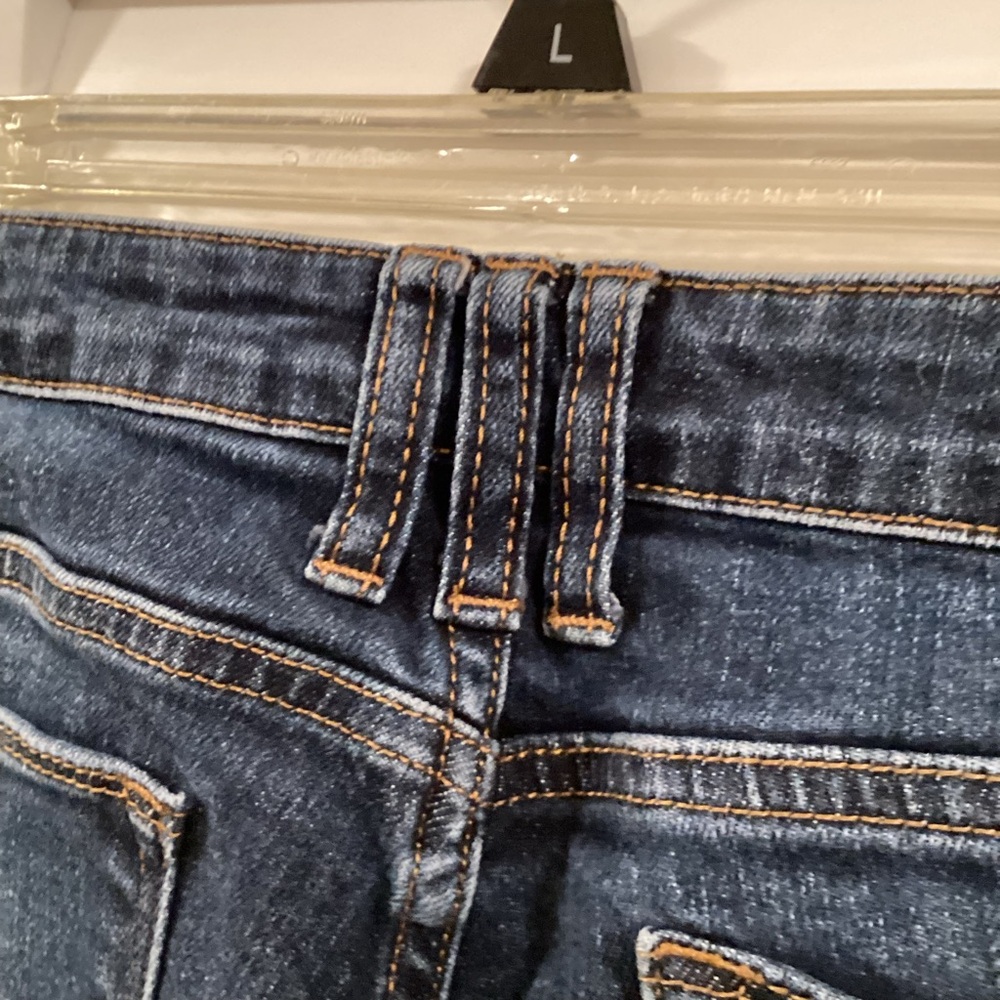 Kut from the Kloth Women's Dark Blue Boyfriend Jeans 8 - Picture 4 of 11